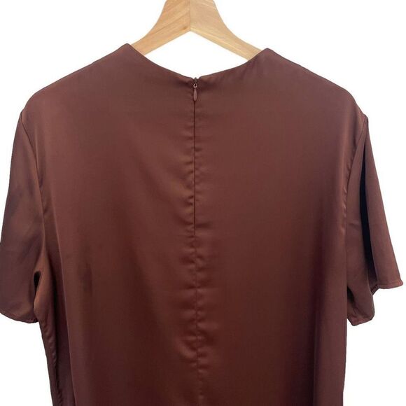 H&M Satin Look T Shirt Dress - Picture 6 of 6